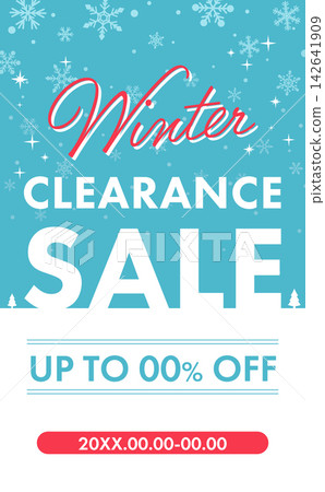 Stylish Winter Sale Template 3_Vertical Stylish Winter Sale Template 3_Vertical 142641909