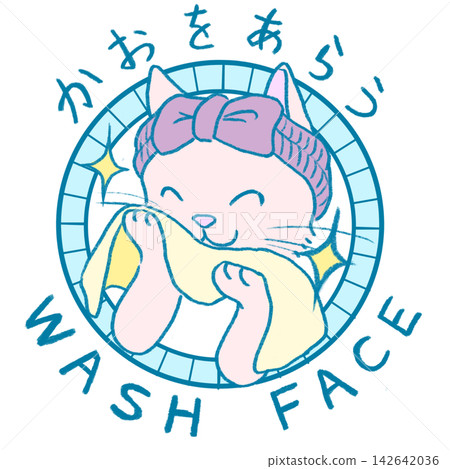 貓洗臉 貓洗臉 142642036