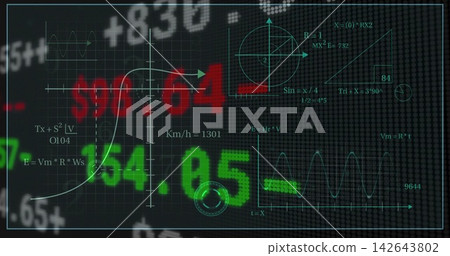 Displaying central numeric cluster pulsing on dark HUD dashboard, with green 54 Displaying central numeric cluster pulsing on dark HUD dashboard, with green 54 142643802