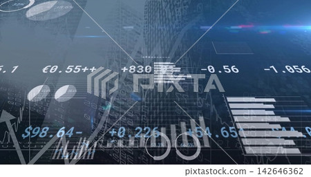 charts, market, digital 142646362