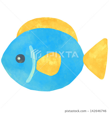 Simple and cute fish illustration Simple and cute fish illustration 142646746