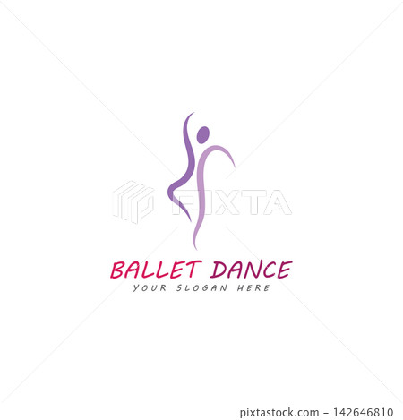 ballet logo vector illustration icon ballet logo vector illustration icon 142646810