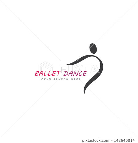 ballet logo vector illustration icon ballet logo vector illustration icon 142646814