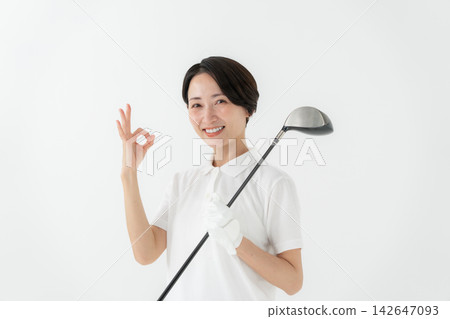 Woman golf Woman golf 142647093