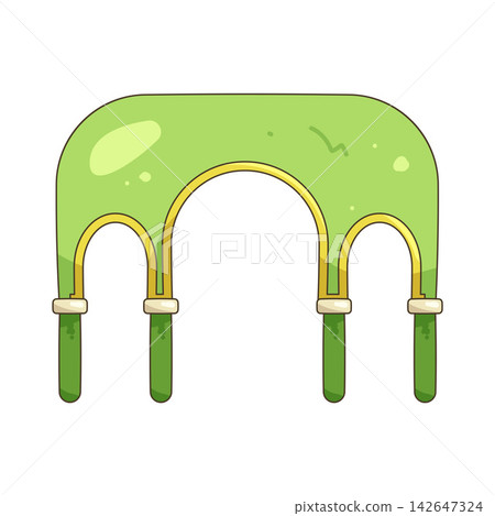 Illustration of arabic arch Illustration of arabic arch 142647324