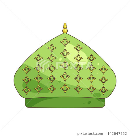 Illustration of mosque dome Illustration of mosque dome 142647332