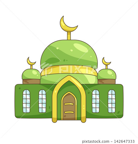 Illustration of mosque Illustration of mosque 142647333