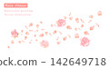 Beautiful watercolor vector illustration of roses 142649718