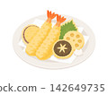 Tempura, flat illustration 142649735