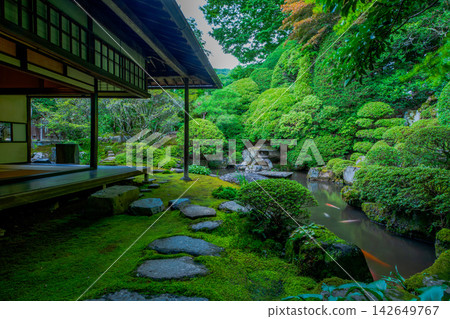 Nagano Prefecture, Shimosuwa, Honjin Iwanami Family Garden Nagano Prefecture, Shimosuwa, Honjin Iwanami Family Garden 142649767