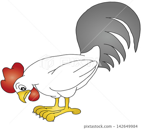 Hand-drawn animal illustration ☆ Chicken Hand-drawn animal illustration ☆ Chicken 142649984