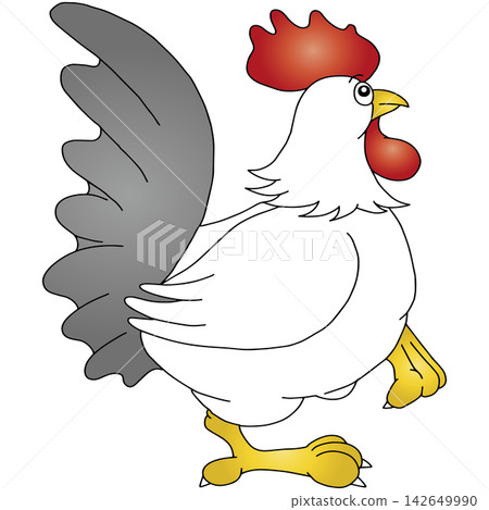 Hand-drawn animal illustration ☆ Chicken Hand-drawn animal illustration ☆ Chicken 142649990