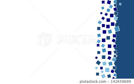 blue abstract geometric vector background with mosaic square accents and spacious copy area, ideal for business presentations, banners, flyers, and web templates. blue abstract geometric vector background with mosaic square accents and spacious copy area, ideal for business presentations, banners, flyers, and web templates. 142650699