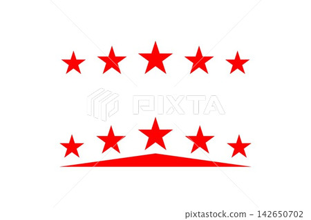 Red star collection featuring five standalone stars and five stars above a geometric base on a transparent background, perfect for ratings, awards, branding, logos, badges, and graphic design. Red star collection featuring five standalone stars and five stars above a geometric base on a transparent background, perfect for ratings, awards, branding, logos, badges, and graphic design. 142650702