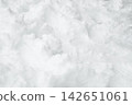 Snow blankets surface, creating calm and tranquil winter setting. Natural beauty concept 142651061