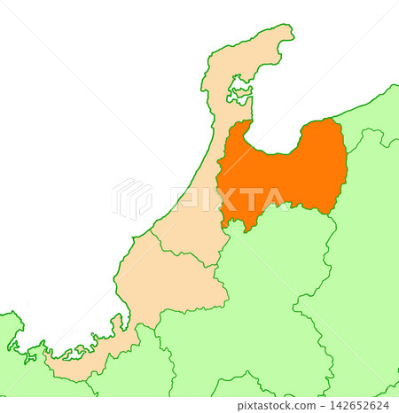富山縣,富山市,北陸地區,未指定縣名,純橙色 富山縣,富山市,北陸地區,未指定縣名,純橙色 142652624
