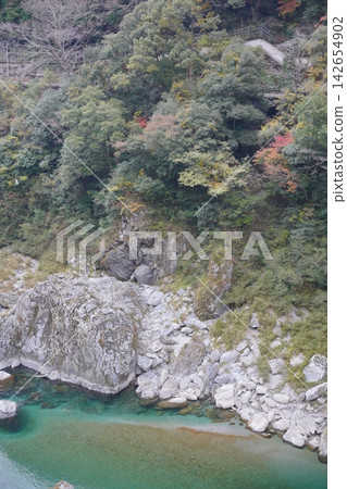 Autumn leaves in the valley Autumn leaves in the valley 142654902