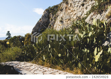 Mount Lycabettus, Athens, Greece, hiking and climbing to Lycabettos hill and Holy Church of Saint George of Lycabettus, Attica, Athens cityscape panorama view in sunny day, Lykavittos Greek landscape Mount Lycabettus, Athens, Greece, hiking and climbing to Lycabettos hill and Holy Church of Saint George of Lycabettus, Attica, Athens cityscape panorama view in sunny day, Lykavittos Greek landscape 142654928