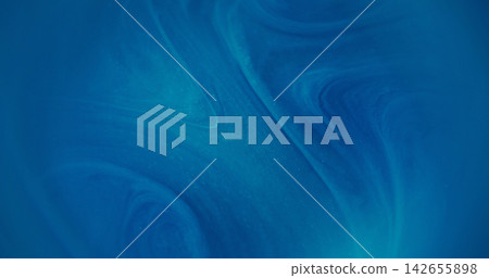 Defocused glitter paint. Blue splash pigment. Vibrant color bright texture water particles fluid spill on abstract art background. Defocused glitter paint. Blue splash pigment. Vibrant color bright texture water particles fluid spill on abstract art background. 142655898