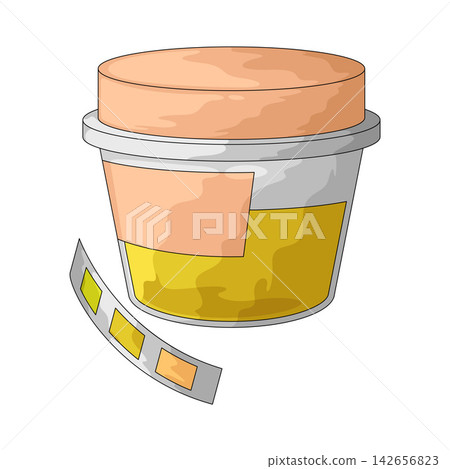 Illustration of Urine Sample 142656823