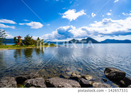 洞爺湖八景浮見堂 142657331