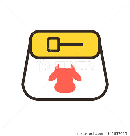 鹹牛肉圖標 鹹牛肉圖標 142657615