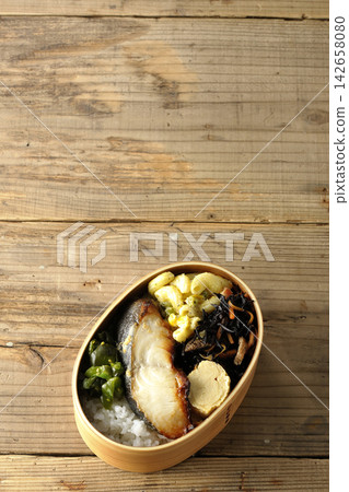 西京味噌便當盒烤黑鱈魚 142658080