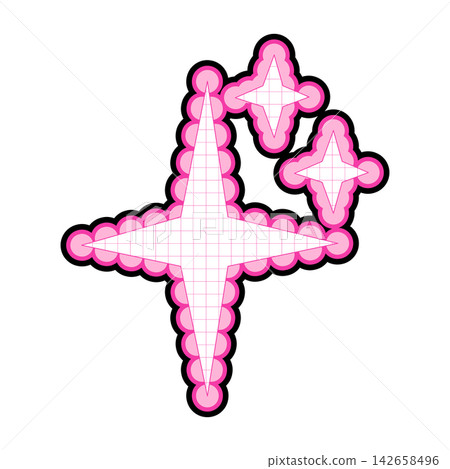 Star shape doodle for collage element scrapbook and paper cut whimsical. Sticker vector starburst for kid craft aesthetic and boom six pointed star ink. Star texture sparkle for collage marker. Star shape doodle for collage element scrapbook and paper cut whimsical. Sticker vector starburst for kid craft aesthetic and boom six pointed star ink. Star texture sparkle for collage marker. 142658496