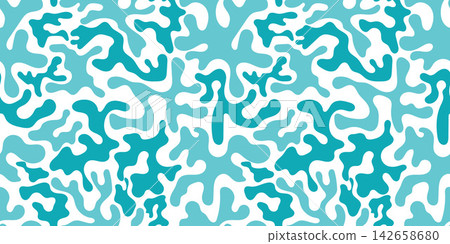 Bg repeat seamless with textile texture coral and organic floral brain. Pattern geometric graphic with worm background modern and rough water futuristic. Distorted contemporary bg. Bg repeat seamless with textile texture coral and organic floral brain. Pattern geometric graphic with worm background modern and rough water futuristic. Distorted contemporary bg. 142658680