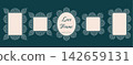 Border oval label lace doily edge circle frame scallop trim. This elegant ruffle love embossed vector white seamless print vintage illustration with retro paper border and easter cotton. 142659131
