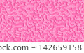 Pattern floral textile with brain coral texture for repeat bg organic. Seamless geometry line with ornament chemical contemporary for wiggly illustration background. Geometric reef pattern. 142659158