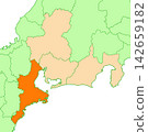Mie Prefecture, Mie, No specific prefecture name, Tokai region, Solid orange Mie Prefecture, Mie, No specific prefecture name, Tokai region, Solid orange 142659182