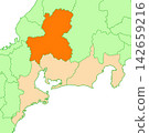 Gifu Prefecture, Gifu, No specific prefecture name, Tokai region, Solid orange Gifu Prefecture, Gifu, No specific prefecture name, Tokai region, Solid orange 142659216