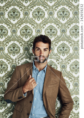 Portrait, businessman or lawyer in studio background for professional style, gentleman fashion or smart casual wear. Confident, person and work clothes for legal firm, junior attorney or corporate Portrait, businessman or lawyer in studio background for professional style, gentleman fashion or smart casual wear. Confident, person and work clothes for legal firm, junior attorney or corporate 142659232