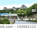 Wakayama Castle, photographed in 2026. The stone walls are visible. Landscape restoration. Wakayama Castle, photographed in 2026. The stone walls are visible. Landscape restoration. 142662122