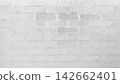 White brick wall texture background 142662401