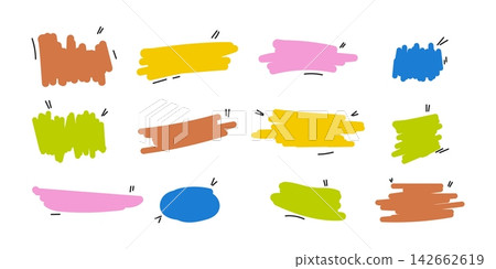 various frame textbox, doodle style. hand drawn. vector various frame textbox, doodle style. hand drawn. vector 142662619