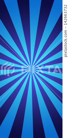 A background with blue rays. Blue rays radiate from the center to the edges. Vertical background, lockscreen wallpaper, banner, poster, and themed design. A background with blue rays. Blue rays radiate from the center to the edges. Vertical background, lockscreen wallpaper, banner, poster, and themed design. 142663732