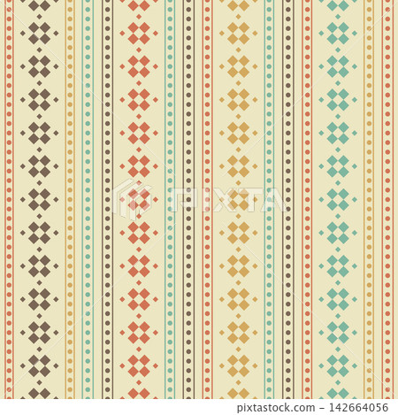 Seamless abstract pattern. Colored composition Seamless abstract pattern. Colored composition 142664056