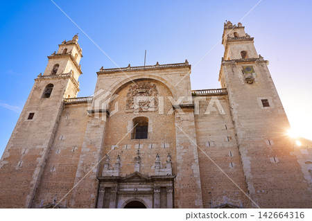 Merida San Idefonso cathedral of Yucatan Merida San Idefonso cathedral of Yucatan 142664316