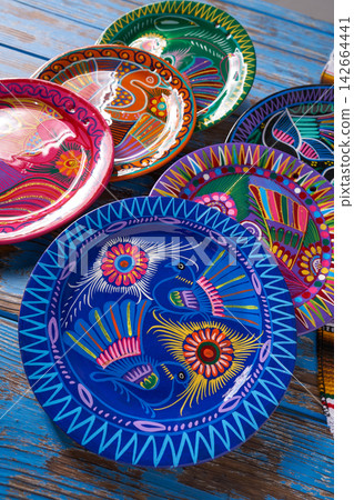 Mexican pottery Talavera style of Mexico Mexican pottery Talavera style of Mexico 142664441