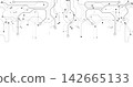 Technology black circuit diagram concept. 142665133