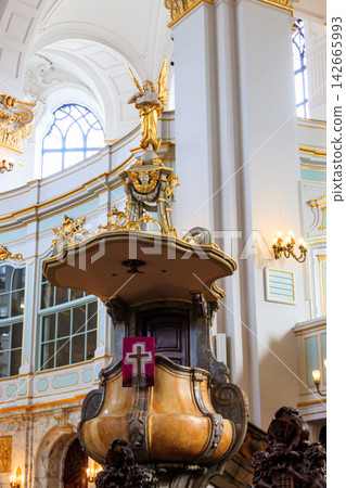 Interior of Saint Michael's Church in Hamburg, Germany Interior of Saint Michael's Church in Hamburg, Germany 142665993