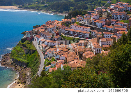 Lastres Colunga village in Asturias Spain Lastres Colunga village in Asturias Spain 142666706