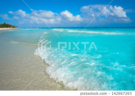 Tulum Caribbean beach in Riviera Maya Tulum Caribbean beach in Riviera Maya 142667263