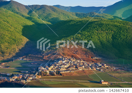 Pla de Sant Tirs in Urgell al Catalonia Pla de Sant Tirs in Urgell al Catalonia 142667410