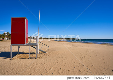 Platja Prat d'En Fores beach in Cambrils Platja Prat d'En Fores beach in Cambrils 142667451