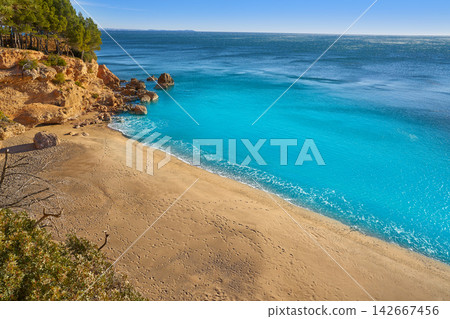 Cala Pescador beach playa in Miami Platja Cala Pescador beach playa in Miami Platja 142667456