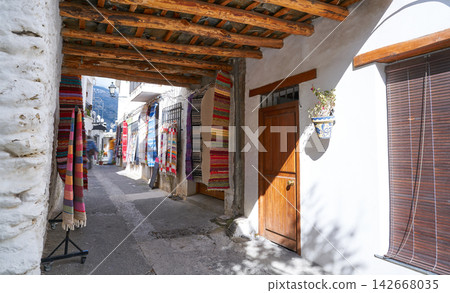 Alpujarras street rugs Pampaneira Granada Alpujarras street rugs Pampaneira Granada 142668035