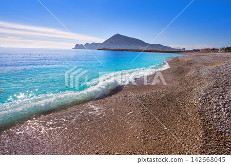 Altea beach Playa La Roda in Alicante Altea beach Playa La Roda in Alicante 142668045